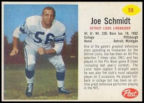 59 Joe Schmidt
